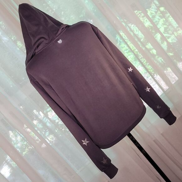Forever 21 gray hooded sweatshirt sz small - Picture 4 of 13